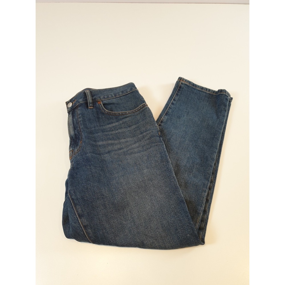 Outerknown SEA Local Jeans Mens 34x30 (34x28)* Blue Medium Wash Straight Fit